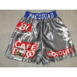 Manny Pacquiao Hand Signed Boxing Trunks 2 + JSA COA