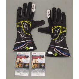 Daniel Ricciardo Hand Signed Race Gloves + JSA COA