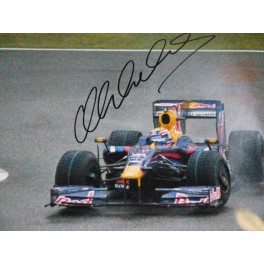 Mark Webber Hand Signed 8" x 10" Colour Photo2 + COA