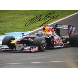 Mark Webber Hand Signed 8" x 10" Colour Photo3 + COA