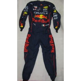 Sergio Perez Hand Signed Fullsize Racing Suit