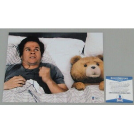 Mark Wahlberg 'Ted' Hand Signed 8"x10" Photo + BECKETT COA