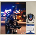 Christian Bale " Batman "  Hand Signed 8"x10" Photo 8 + BECKETT COA