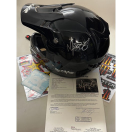 Robbie Maddison Hand Signed Moto Cross Helmet + JSA COA + Proof