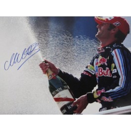 Mark Webber Hand Signed HUGE 20"x30" Quality Photo 3 + Proof