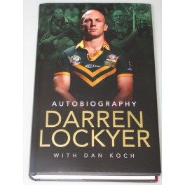 DARREN LOCKYER Hand Signed Auto Biography Book + Photo Proof 