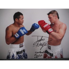 JWP 'CONTENDER' Hand Signed 8" x 12" Colour Photo3 + Photo Proof