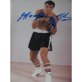 Jeff 'Hitman' Harding Hand Signed 8" x 10" Colour Photo1 + COA