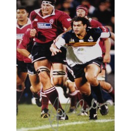 John Eales Hand Signed 8" x 12" Colour Photo2