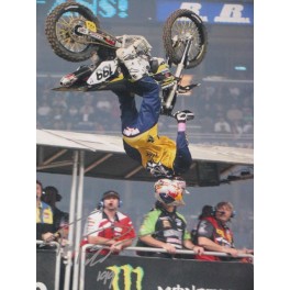 Travis Pastrana Nitro Circus Hand Signed 12"x18" Photo2 + Proof