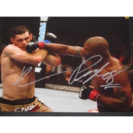 Quinton 'Rampage' Jackson Hand Signed 8" x 10" Colour Photo1 + COA