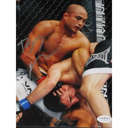 BJ Penn Hand Signed 11" x 14" Photo4 + JSA