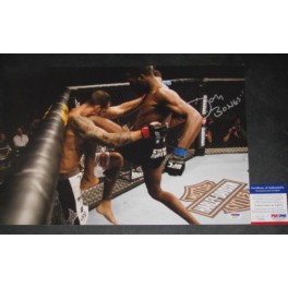 JON 'BONES' JONES UFC Signed HUGE 12'x18' PSA K16271