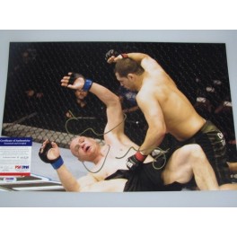 CAIN VELASQUEZ Hand Signed HUGE 12'x18' Photo + PSA DNA COA H60129