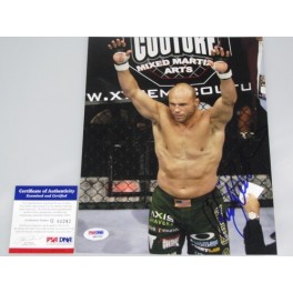 RANDY 'The Natural' COUTURE Hand Signed 8'x10' Photo + PSA DNA COA Q81242