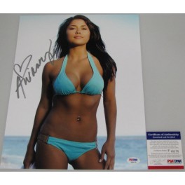 ARIANNY CELESTE Hand Signed 11"x 14" Photo 2 UFC + PSA DNA COA P48178