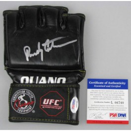 RANDY COUTURE 'The Natural' Hand Signed UFC Glove + PSA DNA COA L06740