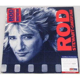 Rod Stewart Hand Signed LP + PSA DNA COA V24978