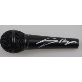 Jimmy Barnes Hand Signed Microphone 