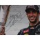 Daniel Ricciardo Hand Signed HUGE Poster Size 20" x 30"  Lab Quality  Photo 6  *MINOR DAMAGE*