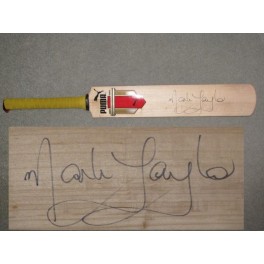 Mark 'TUBBY' Taylor Hand Signed Full Size Bat