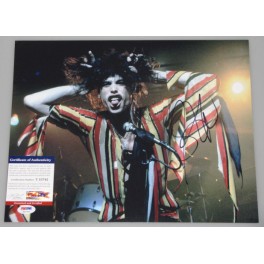 Steve Tyler Aerosmith Hand Signed 11" x 14" Photo 2 + PSA/DNA