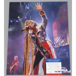 Steve Tyler Aerosmith Hand Signed 11" x 14" Photo 1 + PSA/DNA