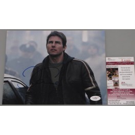 Tom Cruise 'War of The Worlds' Hand Signed 8"x10" Photo + JSA COA