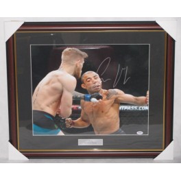 Connor McGregor Hand Signed & Framed 16"x20" Photo +   PSA DNA COA