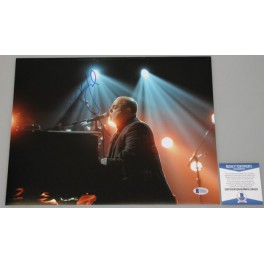 Billy Joel  Hand Signed 11"x!4" Photo 2  + PSA DNA / BECKETT  COA