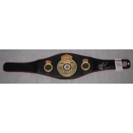 'IRON' MIKE TYSON  Hand Signed WBA Fullsize Belt   JSA  PSA  BAS COA * Buy Genuine *