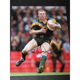 Darren Lockyer *RARE* Hand Signed Super League 8'x10' Photo + Proof