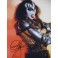 KISS Peter Gene Simmons Hand Signed 8"x10" Photo 2 + PSA/DNA COA